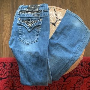 Miss Me Studded Bootcut Jeans